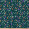 Printed Cotton AITANA Green / Violet